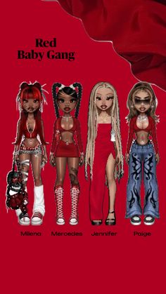 #red #shufflesfyp Red Baddie Outfits, Bratz Outfit, Bratz Outfits, Hood Wallpapers, Cute Bible Verses, Imvu Outfits Ideas Cute, Cute Bibles, Black Jokes