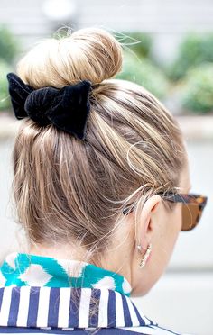 Bow Hairstyles, Formal Hair, Short Hair Bun