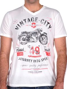 Vintage City Tee by Wicked Quick Boys Nightwear, Vintage City, Inspirational Tees, Men Wear, Screen Printing Shirts, Boys Graphic Tee, Hipster Outfits, Racing Shirts, Boys Clothes Style