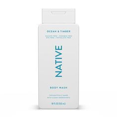 Native Body Wash | Ocean & Timber Native Soap, Aloe Green, Coconut Caramel, Eucalyptus Mint, Body Sunscreen, Oil Water