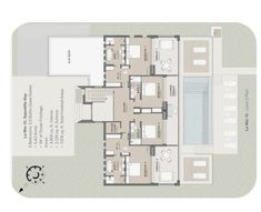 the floor plan for an apartment building