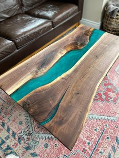 Custom Resin River Table Table Tree, Wood Resin Table, Resin River Table, Custom Dining Tables, River Table, Epoxy Resin Crafts, Walnut Table, Resin Table, Wood Resin