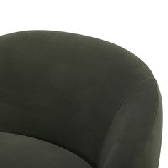 a close up of a black chair with buttons on it's armrests