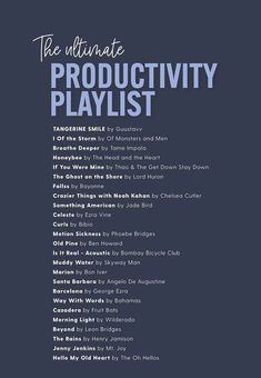 Productivity Playlist, Happy Songs Playlist, Songs Everyone Knows, Party Music Playlist, Dance Music Playlist, Road Trip Playlist, Throwback Songs