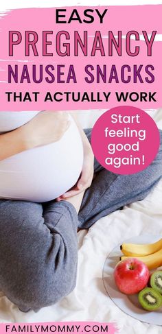 Best Pregnancy Snacks for Nausea Meals For Pregnancy Nausea, Foods For Nausea Pregnancy, Good Pregnancy Snacks, Nausea Remedies Pregnancy, Best Pregnancy Snacks, Food For Nausea, Pregnancy Nausea Remedies, Pregnancy Nausea Relief, Pregnant Food