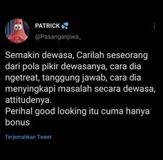 an image of someone's twitter account with the caption that reads, semakin devas, carlh seorang