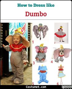 how to dress like dumbo from the movie dumbo and his elephant costume for halloween