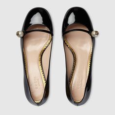 Church Shoes, Dressy Hats, Gucci Brand, Gucci Women, Shoe Boot Sandals, Ballerina Shoes, Patent Leather Pumps