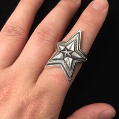 Use coupon code BESTDEAL1 for order over $250 will get 30% off discount, Thank you! Use coupon code BESTDEAL1 for order over $250 will get 30% off discount, Thank you! ★Features * Material: Retro 925 Sterling Silver estimated Weight: 14.5g/one ring ★SHIPPING: All of my inventory ship out from Hong Kong or Guangzhou via DHL or EUB Which is Post office First Class International Package Service, It usually takes about 7-12 business to arrive. There are No Custom Fee or Tax Apply. Package will arriv Retro Silver Ring Jewelry, Punk Style Sterling Silver Rings In Silver, Punk Style Sterling Silver Rings, Silver Sterling Silver Punk Rings, Silver Grunge Ring Jewelry, Ring Designs Unique, Boy Ring, Ring Boy, Man Ring