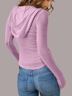 Stay cute and comfy with our GYPSY-Hooded Fitted Top. Perfect for casual outings, this top combines style and comfort seamlessly. Whether you're running errands or hanging out with friends, this top has got you covered. PRODUCT MEASUREMENTS (INCH) ⏹️ SIZE BUST WAIST HIPS SHOULDER LENGTH XS S 31.5 13.4 M 33.1 13.8 L 34.6 14.2 XL 1X 2X MATERIAL: 100% polyester Stretch: Slightly stretchy Care instructions: Machine wash cold. Tumble dry low Stretch Hoodie For Leisure In Fall, Cozy Stretch Solid Hoodie, Sporty Hooded Tops For Spring, Cozy Stretch Hoodie For Workout, Cozy Stretch Workout Hoodie, Comfortable Workout Tops For Fall, Comfortable Fall Workout Tops, Trendy Hooded Tops For Leisure, Leisure Drawstring Hoodie Top