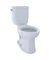 a white toilet bowl with the lid up