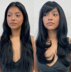 #fyp #hairstyles #sidebangs Side Bangs Hairstyles, Hairstyles For Layered Hair, Hair Stylies, Haircuts Straight Hair, Long Hair With Bangs, Cut My Hair, Hair Inspo Color, Aesthetic Hair