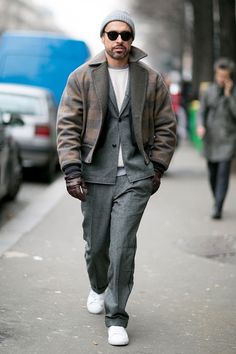 Paris Winter Fashion, Mens Street Style Winter, Paris Mens Fashion, Mens Fashion Week, Street Style Paris, Autumn Street Style