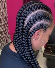 Fun Braids, Stitch Braids, Natural Hair Braids, Braids For Black Women