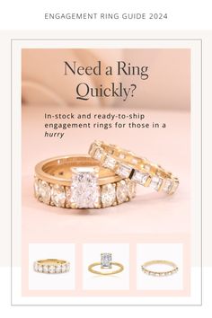 the engagement ring guide for women is shown in this screenshote screen shot, which shows