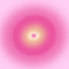 an abstract pink and yellow background with a heart in the center