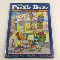 a children's book about the story of puzzle buzzz