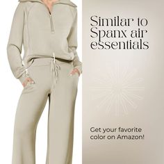 Carry On Packing Tips, Half Zip Long Sleeve, Sweatsuit Set, Tracksuit Set, Travel Items, Rainy Day Outfit, Airport Outfit, Oversized Sweatshirt, Spring Outfit