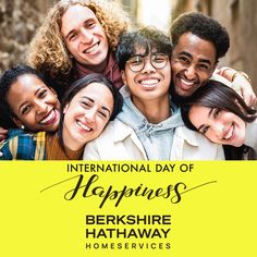 international day of happiness berkshire hathaway homeservices