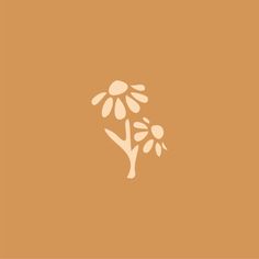 an image of a flower on a brown background