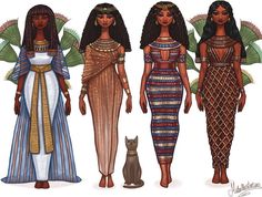 Egypt Clothes, Egypt Clothing, Ancient Egyptian Clothing, Egyptian Drawings, Ancient Egypt Fashion