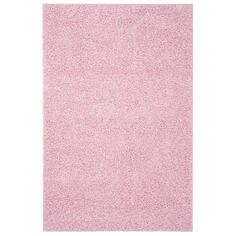 a pink area rug on a white background