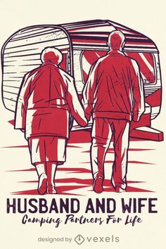 Old Stickers, Motorhome Travels, Old Couple, Girl With Headphones, Couple Holding Hands, Old Couples, Graphic Tee Design, Canvas Print Display