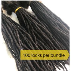 Starter Dreadlocks, Permanent Dreadlock Extensions, Small Dreads, Handmade Dreadlocks, Hair Dreadlocks, Natural Dreadlocks, Crochet Dreadlocks, Blonde Tips, Loc Extensions