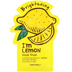 Lemon Mask Makes Dull and Dark Skin Look Radiant. Listerine Foot Soak, Lemon Mask, Essence Water, Oil Cleansing, Mask Collection, Skin Care Masks, Cleansing Mask, Mask Sheet, Foot Soak