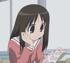 Osaka Azumanga Daioh Pfp, Ayumu Kasuga Icon, Osaka Azumanga Daioh Icon, Saata Andagi, Osaka Pfp, Osaka Azumanga Daioh, Sata Andagi, Mai Waifu, Men With Cats