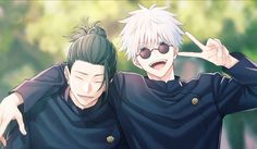 Jujutsu Kaizen, Jujitsu Kaisen, Anime Boyfriend, Fanarts Anime, Gojo Satoru, White Hair, Anime Images, Jujutsu Kaisen, Jujutsu