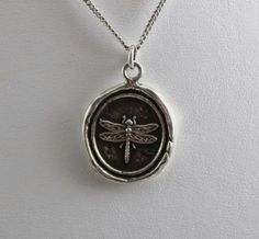 Dragonfly necklace Talisman Necklace, Vancouver Canada, Jewelry Inspo, Pretty Jewellery, Curb Chain