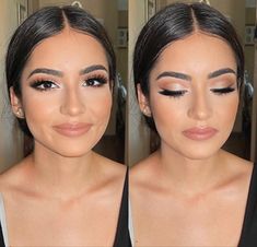 Glam Bride Makeup, Quinceanera Makeup, Ball Makeup, Wedding Eye Makeup, Glam Wedding Makeup, Prom Eye Makeup, Bridesmaid Hair Makeup, Bridal Makeup Natural, Wedding Day Makeup