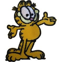 a cartoon character with big eyes giving the thumbs up