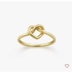 Like New- James Avery Delicate Heart Knot Ring In 14k Gold This Heart-Shaped Knot Is A Tribute To Enduring Love. 14k Gold. Rg-1838 Specifications 14k Gold 1/4 Inches Wide Size 7 Gold James Avery, Heart Knot Ring, Gift Guide Design, James Avery Rings, Texas Jewelry, Enduring Love, Heart Knot, Faith Jewelry, Mixed Metal Jewelry