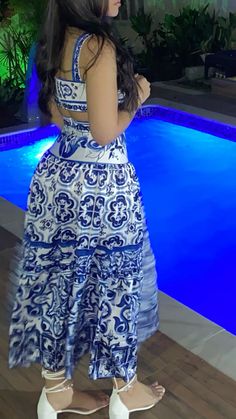 Beautiful Maxi Dresses, Vibe Clothes, Designs For Dresses, Looks Chic, Instagrammer, Girly Outfits, Fancy Dresses, Girly Girl