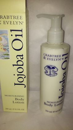 Jojoba oil moisturising body lotion 8.5 oz lotion Drench dry skin with our jojoba oil body lotion. A blend of golden jojoba oil and herbal and citrus fragrance, this lightweight lotion . Bisabolol helps calm and soothe skin. Formulated without propylene glycol or mineral oil. Crabtree & Evelyn, Moisturizing Body Lotion, Chanel No 5, Citrus Fragrance, Moisturizing Lotions, Skin Care Moisturizer, Propylene Glycol, Mineral Oil, Jojoba Oil