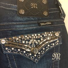 Gorgeous Miss Me Jeans. Tags Removed Washed Once And Never Worn. Flawless Like New. 26 Waist X 33 Length. Boot Cut. Holiday Finds, Perfume Jewelry, Bling Jeans, Shoe Nails, Nike Pro Shorts, Digital Closet, Refashion Clothes, Denim Design, Miss Me Jeans