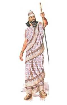 Sumerian Clothing, Sea Peoples, Bible Illustrations, History Fashion