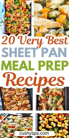 the 20 very best sheet pan meal preps to make ahead and freeze in minutes