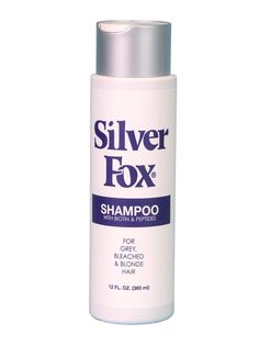 PRICES MAY VARY. turns gray and silver hair from brassy to beautiful the patented and time-tested formula helps maintain the natural beauty of your grey, white and silver hair purple shampoo removes undesirable yellow or brassy tones Silver Fox Shampoo turns gray and silver hair from brassy to beautiful. It also gently cleans to bring back softness and shine. Enriched with Panthenol, Elastin and Biotin, this sophisticated formula protects hair from yellowing and brassiness, creating a renewed si Gray And Silver Hair, Purple Shampoo, Silver Fox, Silver Hair, Bring Back, Protective Hairstyles, Purple Hair, Natural Beauty, Beauty And Personal Care