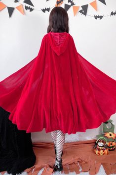 ❤︎ Little Red Riding Hood Halloween Dress❤︎ Little Red Riding Hood Halloween, Little Red Riding Hood, Red Riding Hood, Halloween Dress, Set Dress, Cosplay Costumes, Halloween, Red