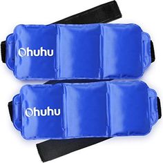 Ohuhu Reusable Gel Cold & Hot Therapy Pack with Strap for Shoulder Knee Ankle Back Neck Pain Relief, 2 Pack … ESSENTIAL(SIZE: 14.5''x 5.5''): First aid essential for home or clinical use as it is ideal for sports injuries, muscle pains, strain & stiffness, body aches ,swellings, minor burn, sprain, strain, inflammation, muscle pains and more SAFE & REUSABLE FOR HOT & COLD THERAPY: Reusable, the gel packs are reusable and can be frozen, heated or microwaved. Non-toxic gel containe Knee Wraps, Neck Pain Relief, Gel Pack, Body Ache, Sports Injury, Cold Pack, Sports Trainers, Ice Pack, Muscle Aches