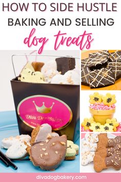 how to side hustle baking and selling dog treats