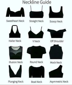 the top ten types of bras for women in black and white, with text that reads