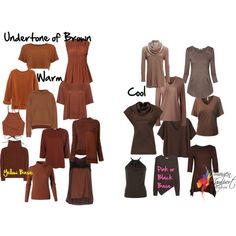 Cool Tone Brown, Soft Autumn Color Palette, Brown Outfits