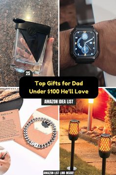 Looking for budget-friendly yet thoughtful gifts for dad under $100? From gadgets to timeless keepsakes, find the perfect present that matches his personality. Check This Amazon link Here for Ideas List. #GiftsForDad #Under100 #ThoughtfulGifts #ad #affiliate