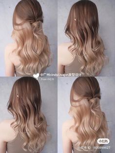 Milk Tea Brown Hair With Blonde Highlights, Korean Hairstyle Color, Cool Tone Hair Color Ideas, Milk Tea Hair Color Balayage, Korean Hair Color Ideas, Rachel Maksy, Hair Asian, Korean Y2k, Beige Hair