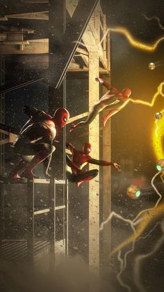 All Spiderman, Spider Man No Way Home, No Way Home, Spider Verse, Home Wallpaper, Phone Backgrounds, Marvel Characters, No Way, Desktop Wallpaper