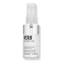 Ghost Weightless Hair Oil - Verb | Ulta Beauty Best Glossier Products, Amika Shampoo, Verb Ghost Oil, Moisturizing Hair Oil, Bath Body Works Candles, Bamboo Extract, Moringa Oil, Soy Protein, Styling Cream